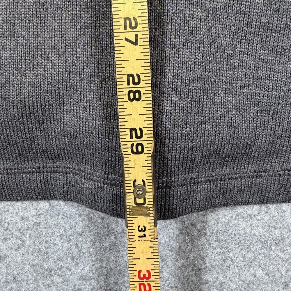 L.L.Bean Jacket Mens 2XL Tall Gray Sweater Fleece Full Zip Mazda North End - Picture 7 of 7